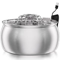 4.0L Stainless Steel Fountain Pet Drinking Water Dispenser WF-T2NF