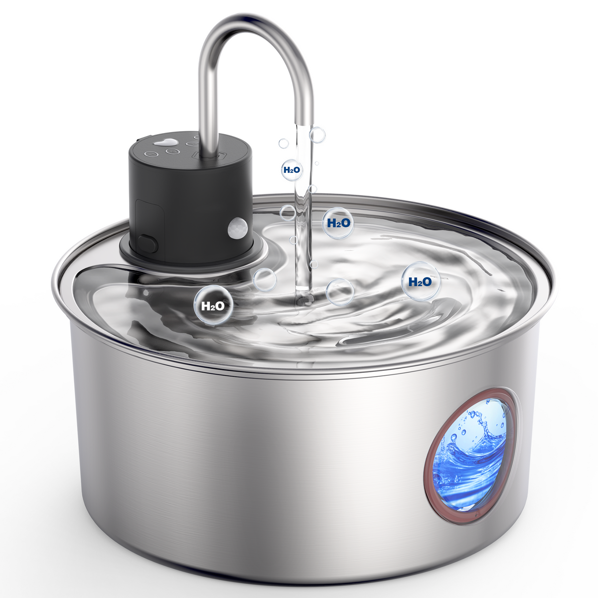 3.2L Intelligent Model Wireless Pet Water Dispenser with Large Viewing Window WF-P10NPro