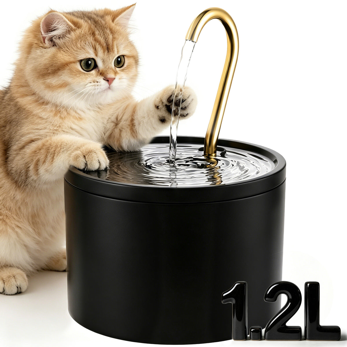 1.2L Ceramic Pet Water Dispenser WF-C02