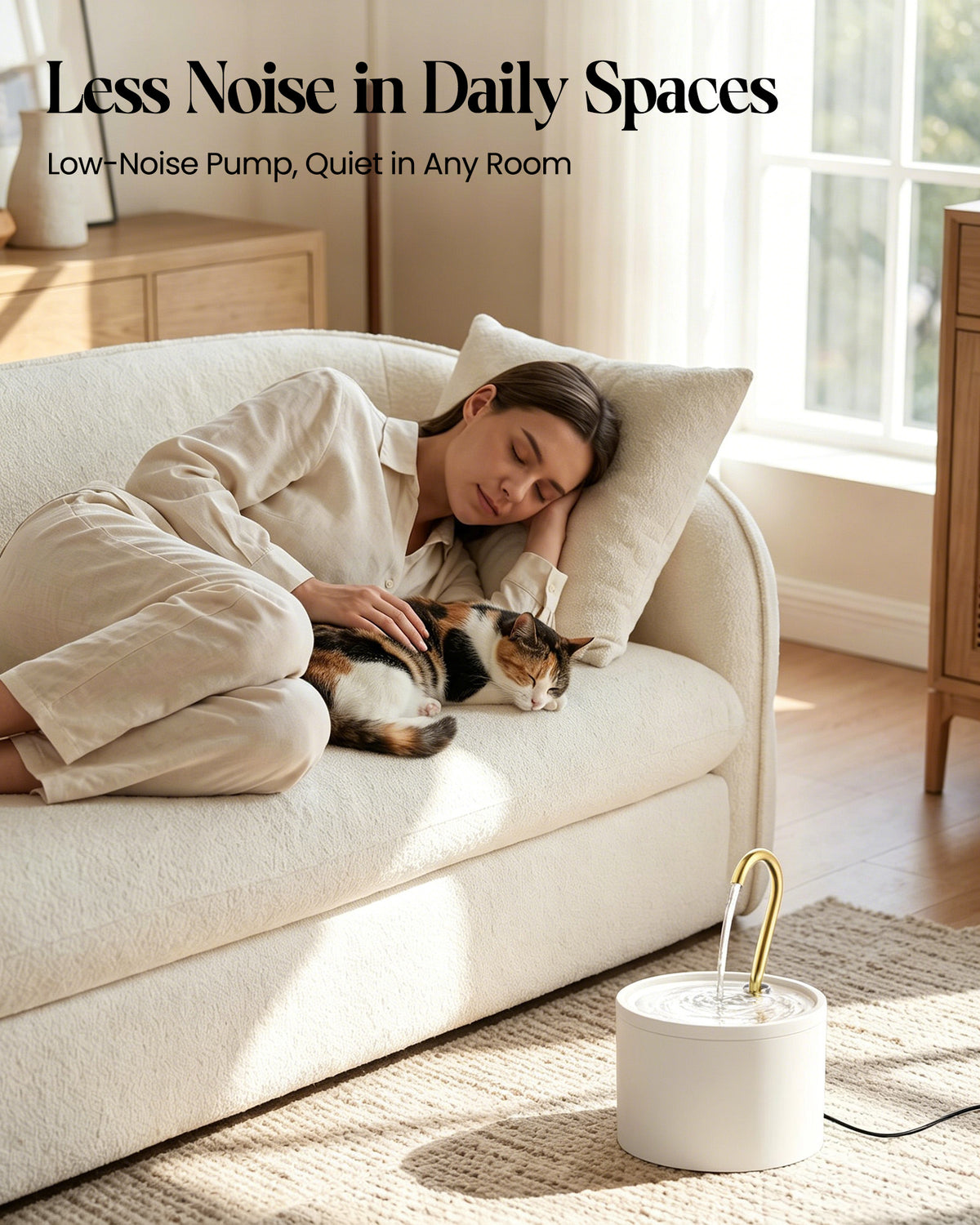 1.2L Ceramic Pet Water Dispenser WF-C02