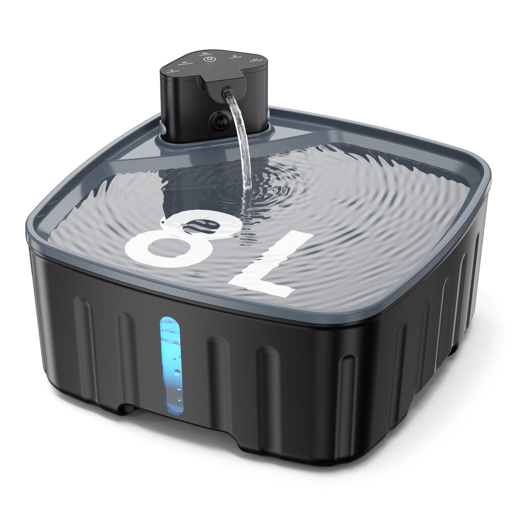 8L / 270oz Large Dog Family Pet Water Dispenser - Intelligent Wireless Sensor WF-G10Pro